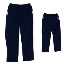 Yj-3006 Lined Blue Microfiber Sports Pants Sweatpants for Men